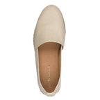 Espadrillas donna in cotone beige