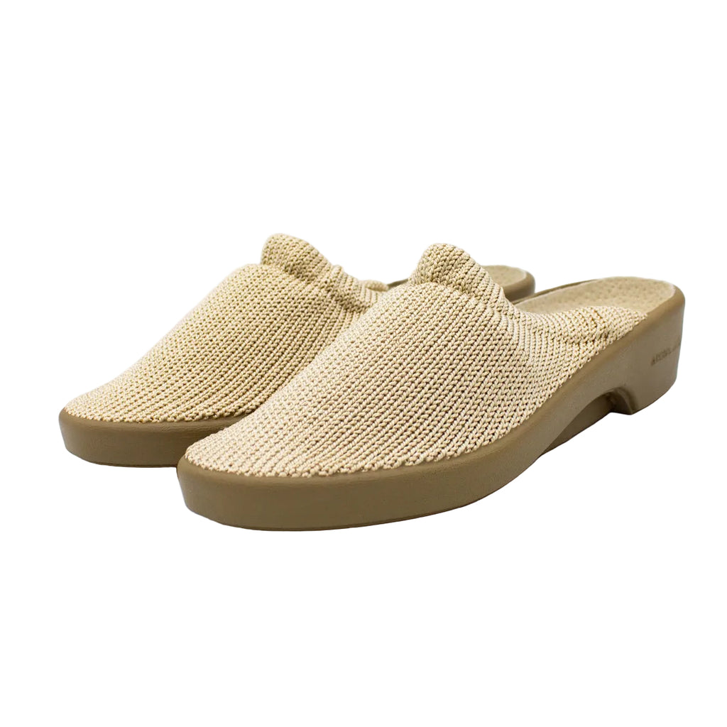 Ciabatte Light in tessuto a rete beige