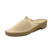 Ciabatte Light in tessuto a rete beige