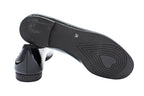 Ballerine in vernice con punta arrotondata nero