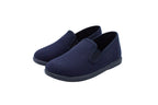 Pantofoline in cotone blu