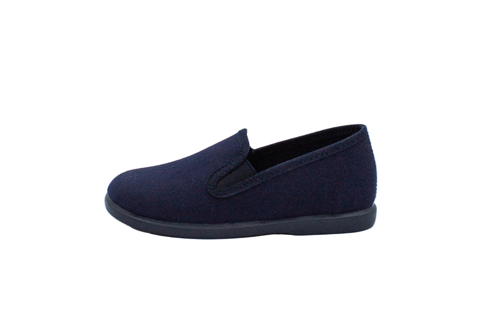 Pantofoline in cotone blu
