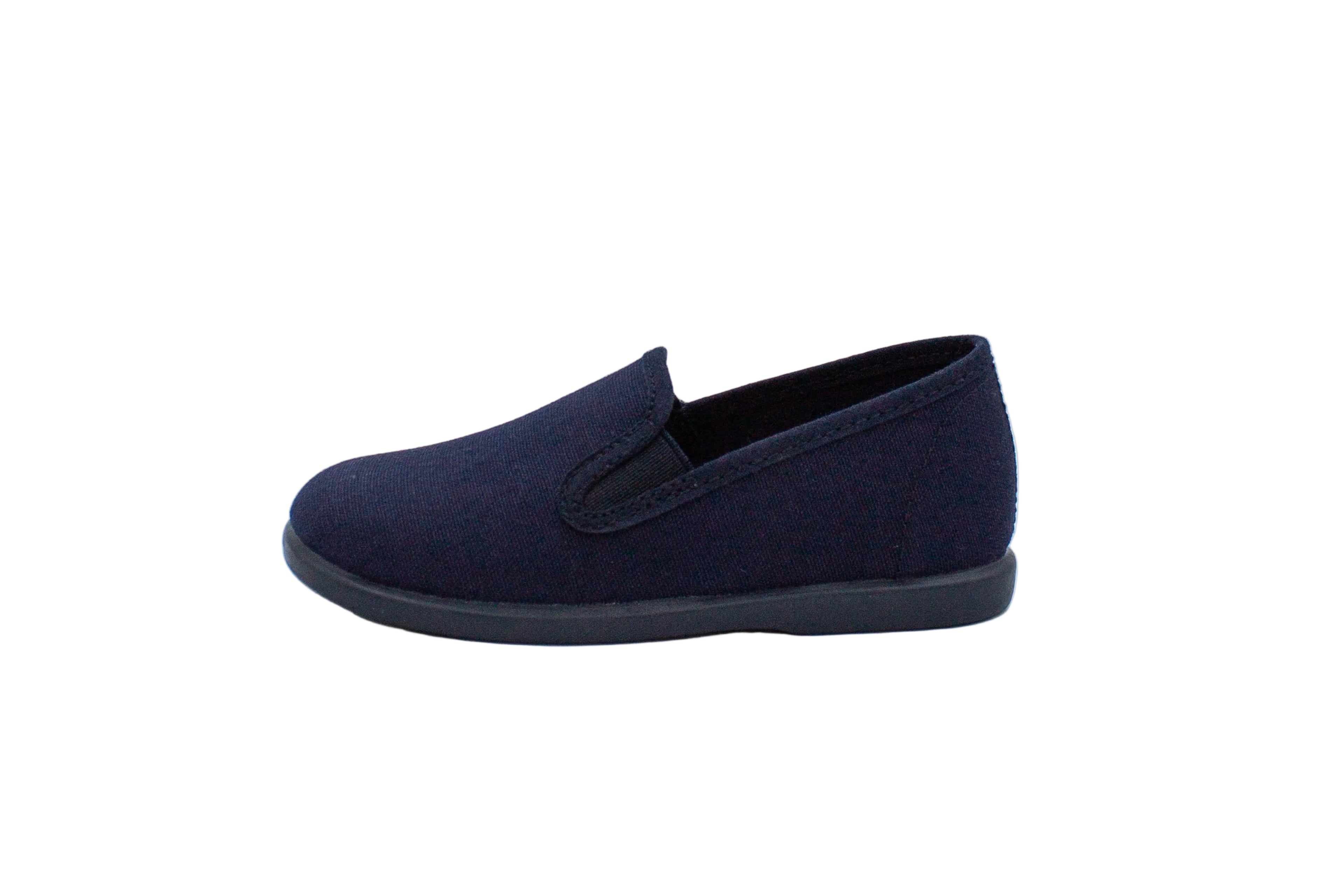 Pantofoline in cotone blu