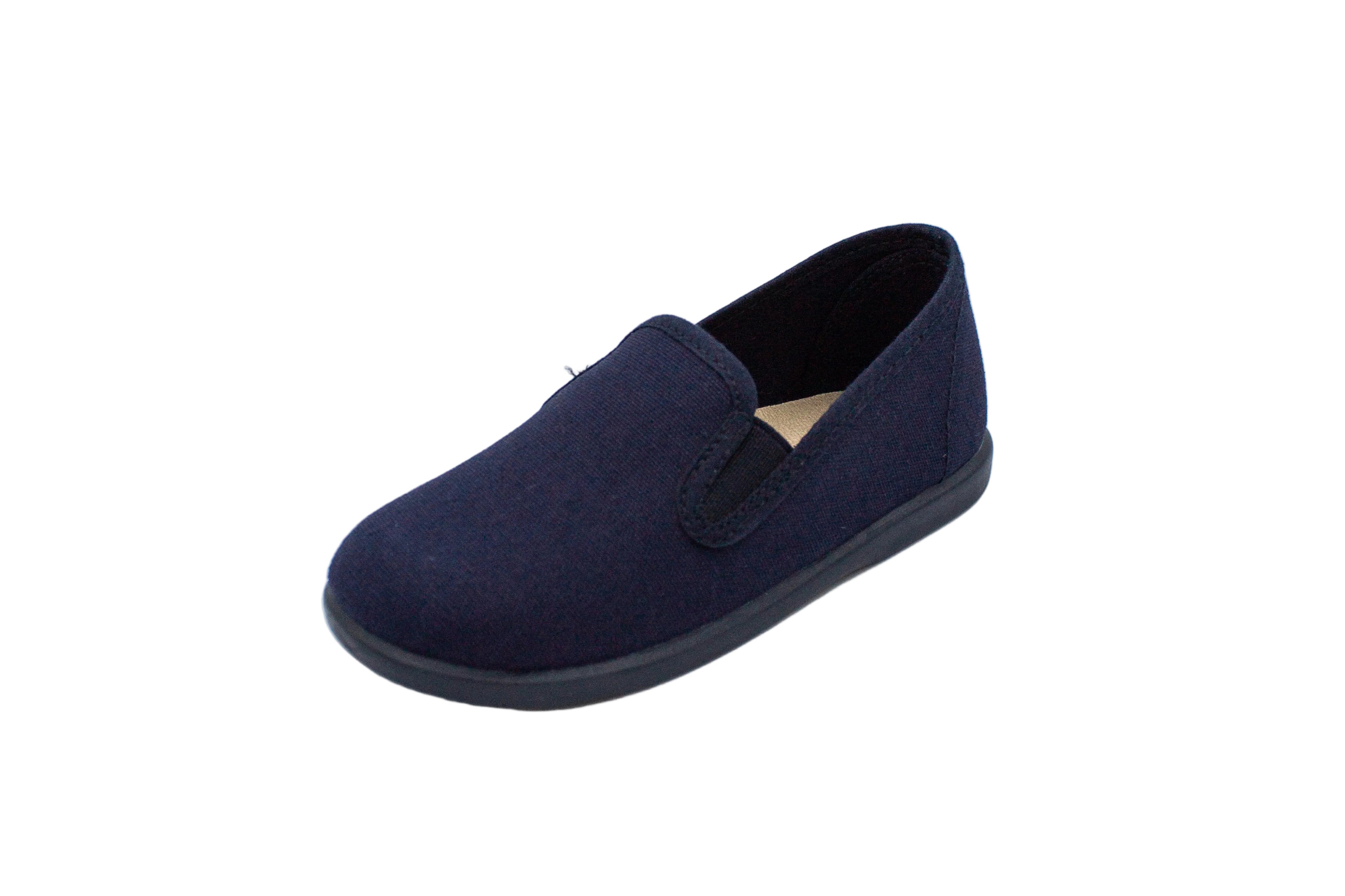 Pantofoline in cotone blu