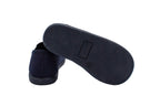 Pantofoline in cotone blu