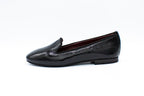 Slip on in vernice nero