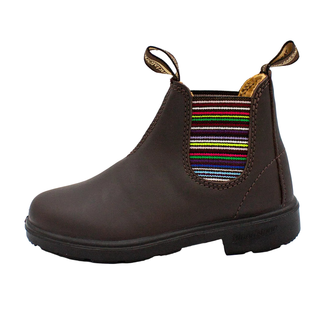 Blundstone 1413 Stivaletto Chelsea Bambino Marrone e Righe
