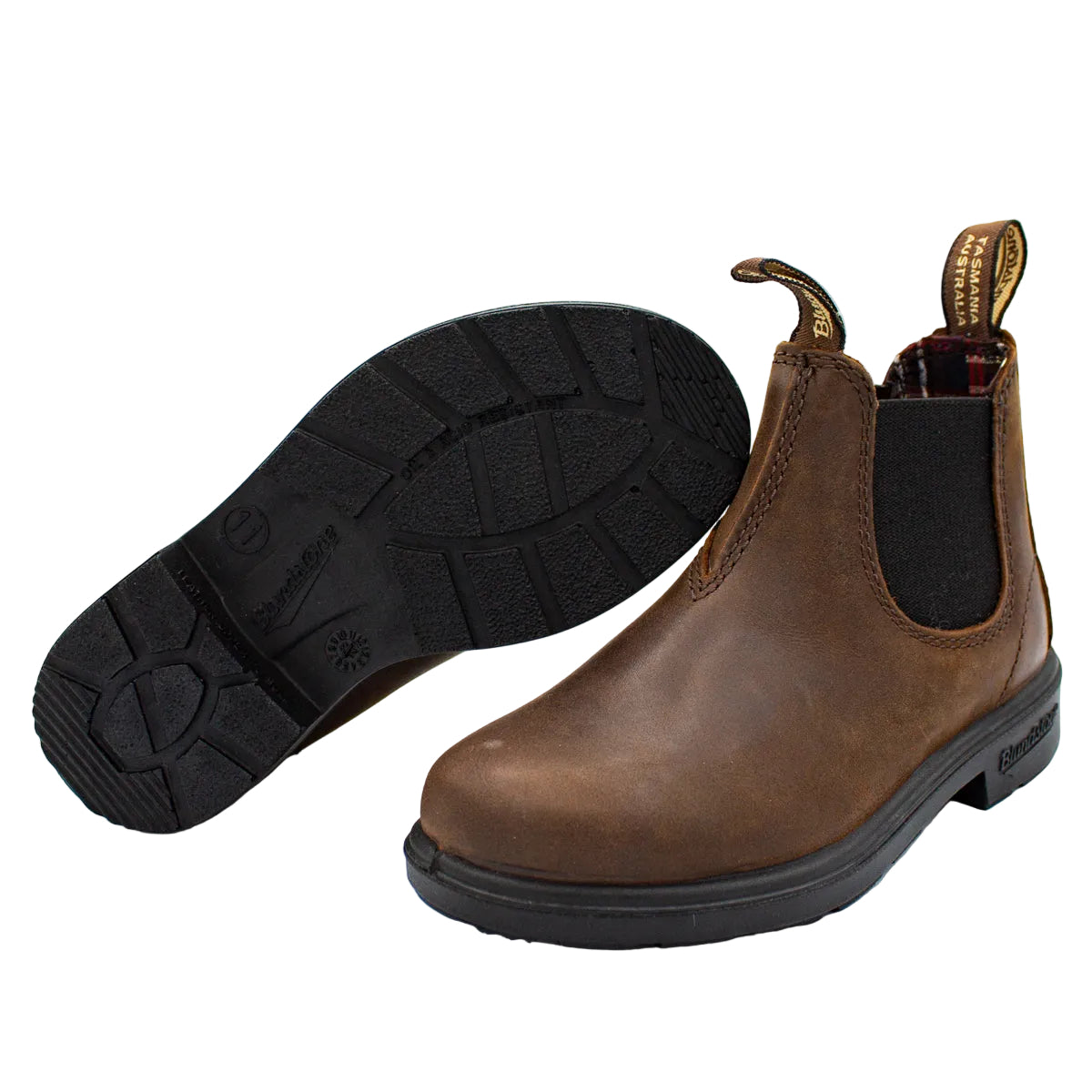 Blundstone 1468 Stivaletto Chelsea Bambino Marrone Anticato