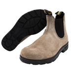 Closed Leather Slipper