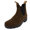 Closed Leather Slipper