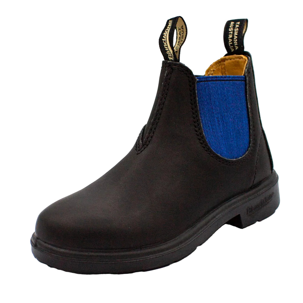 Blundstone 580 Stivaletto Chelsea Bambino Nero e Blu