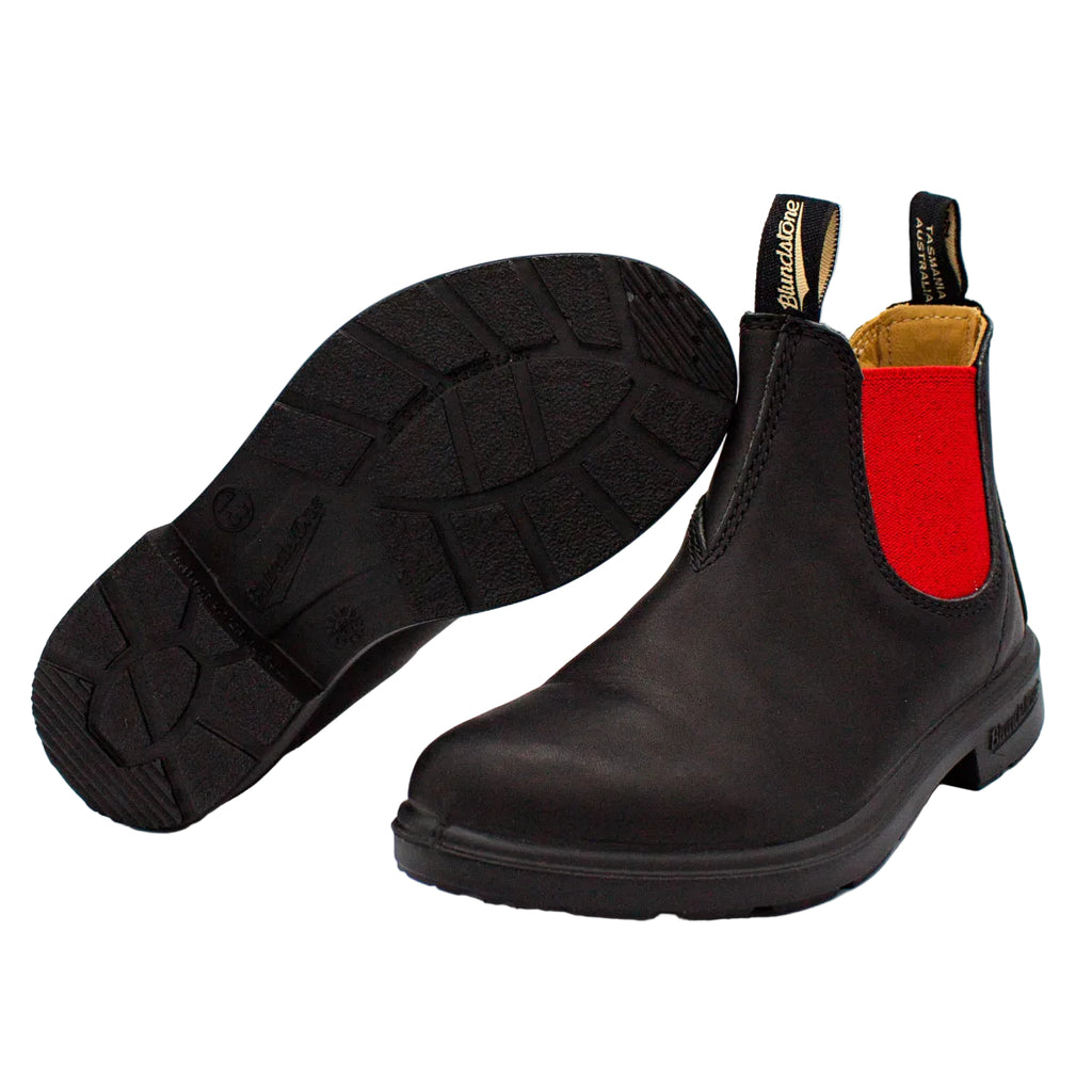 Blundstone 581 Stivaletto Chelsea Bambino Nero e Rosso