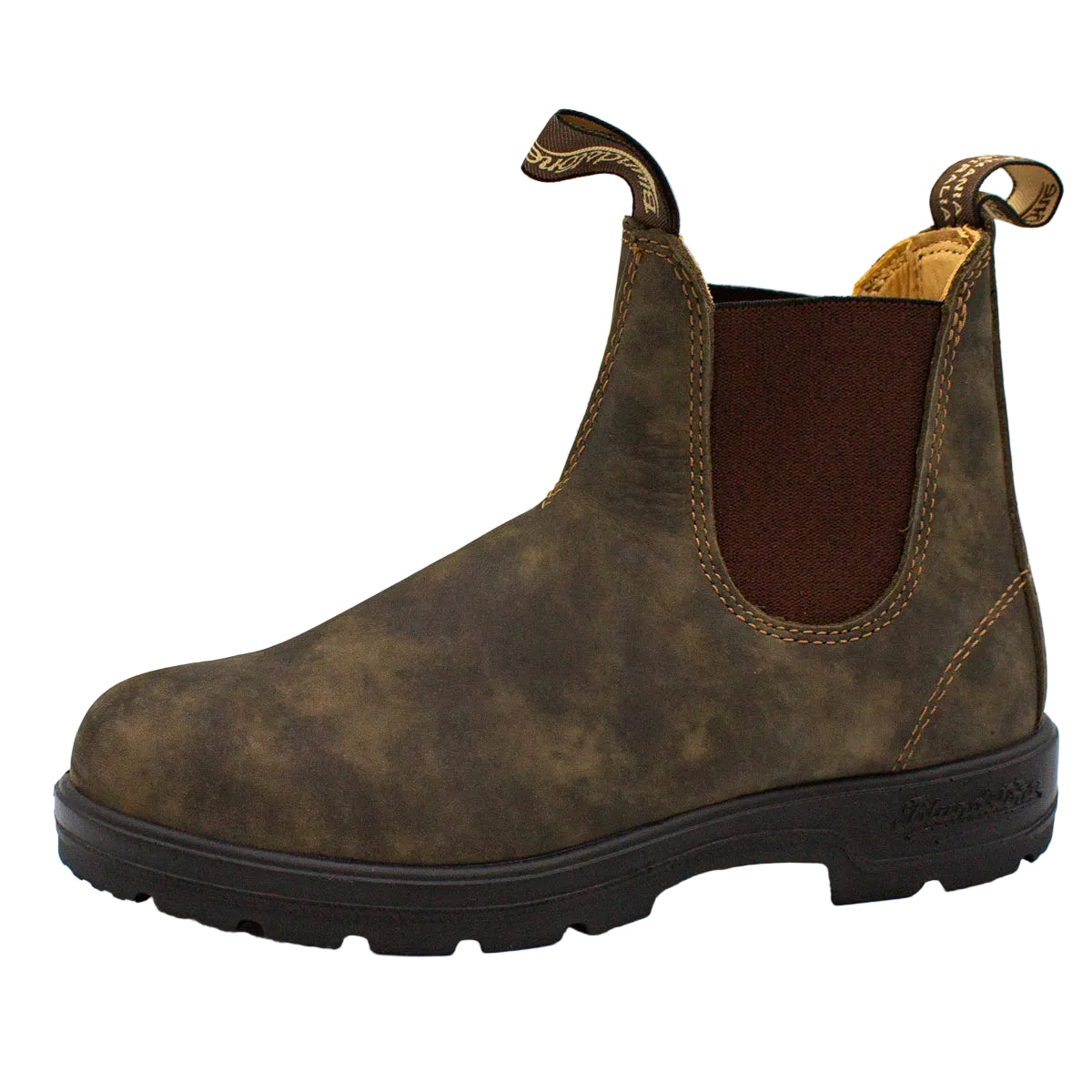Blundstone 585 Stivaletto Chelsea Marrone Rustic Brown