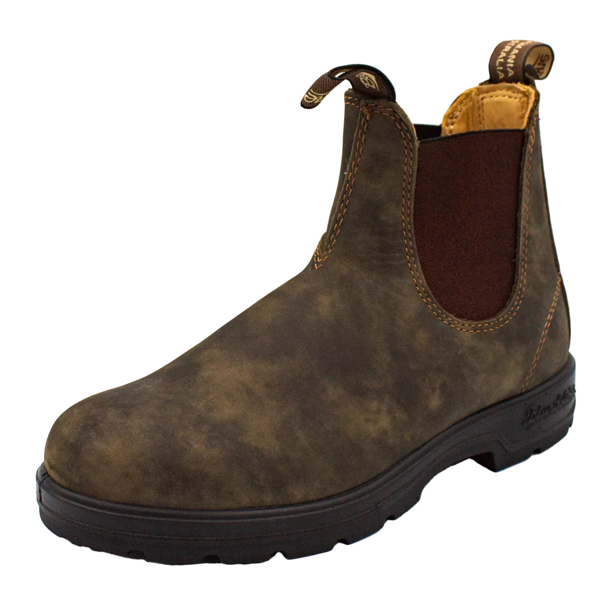 Blundstone 585 Stivaletto Chelsea Marrone Rustic Brown