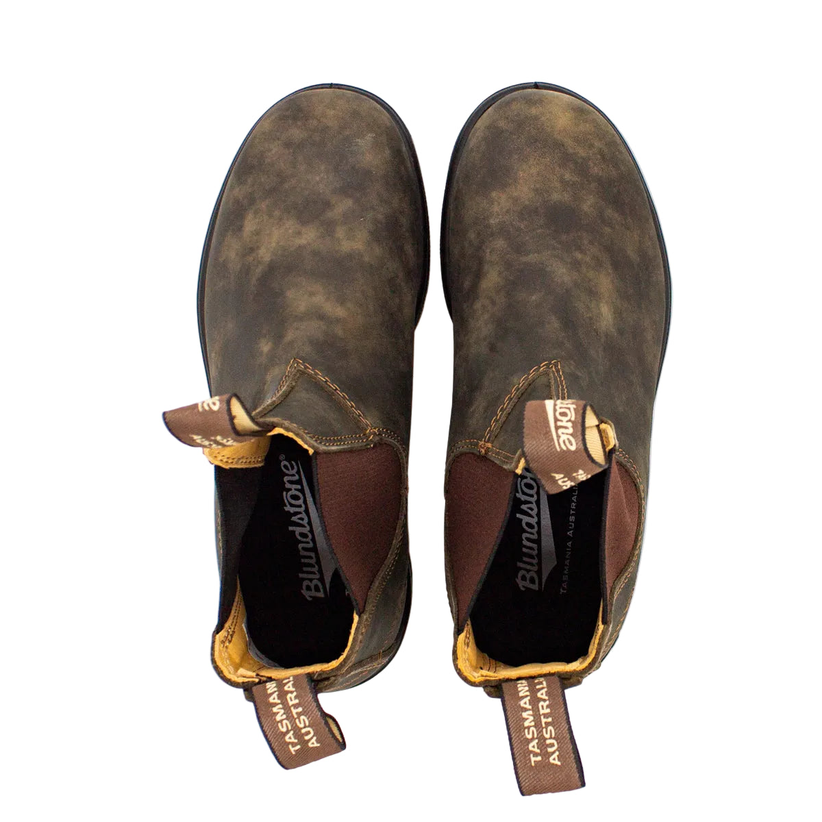 Blundstone 585 Stivaletto Chelsea Marrone Rustic Brown