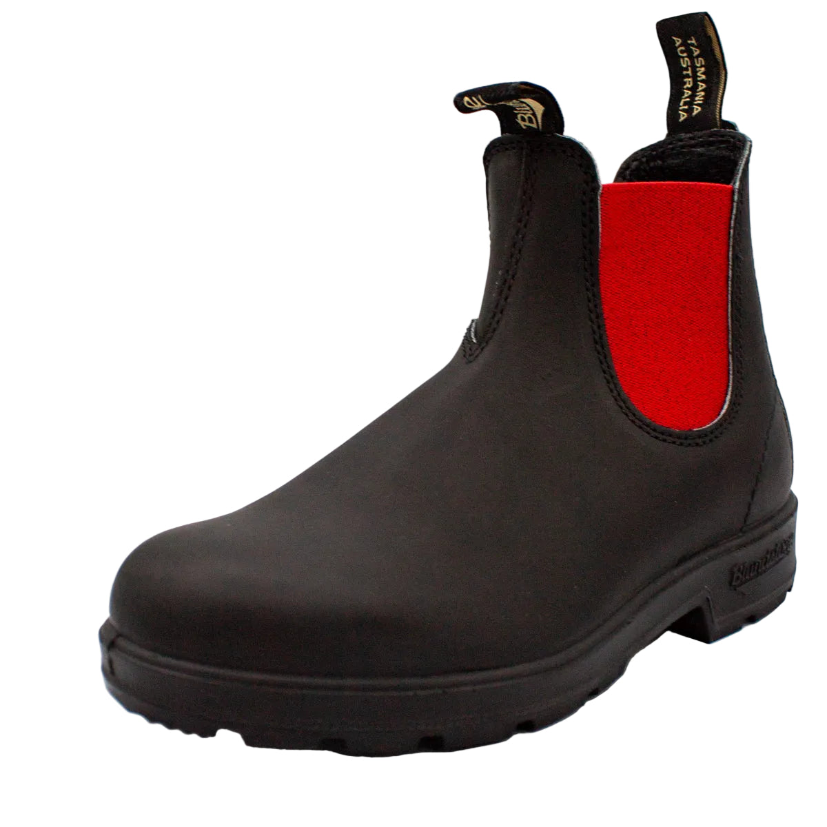 Blundstone 508 Stivaletto Chelsea Nero e Rosso