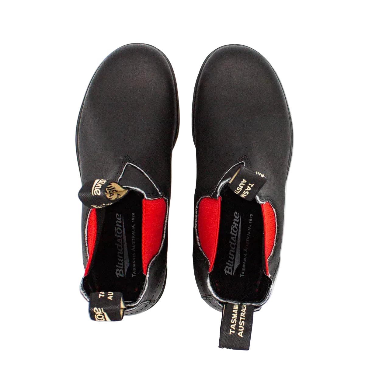Blundstone 508 Stivaletto Chelsea Nero e Rosso