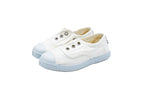 Josepe slip-ons for kids in white cotton