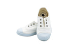 Josepe slip-ons for kids in white cotton