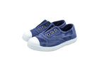 Josepe slip-ons for kids in sky blue cotton