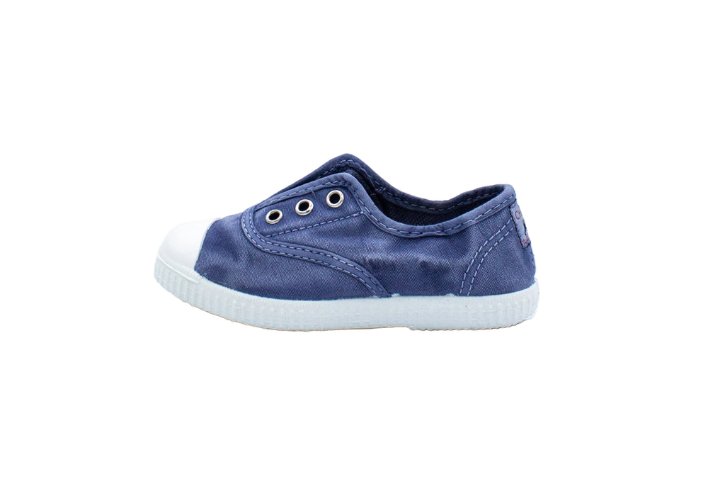 Josepe slip-ons for kids in sky blue cotton