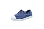 Josepe slip-ons for kids in sky blue cotton