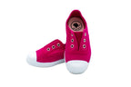 Slip-on Josepe in cotone in cotone da bambino fucsia