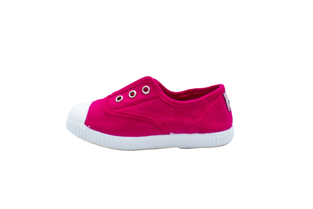 Slip-on Josepe in cotone in cotone da bambino fucsia