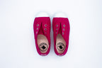 Slip-on Josepe in cotone in cotone da bambino fucsia