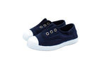 Slip-on Josepe in cotone da bambino blu marino