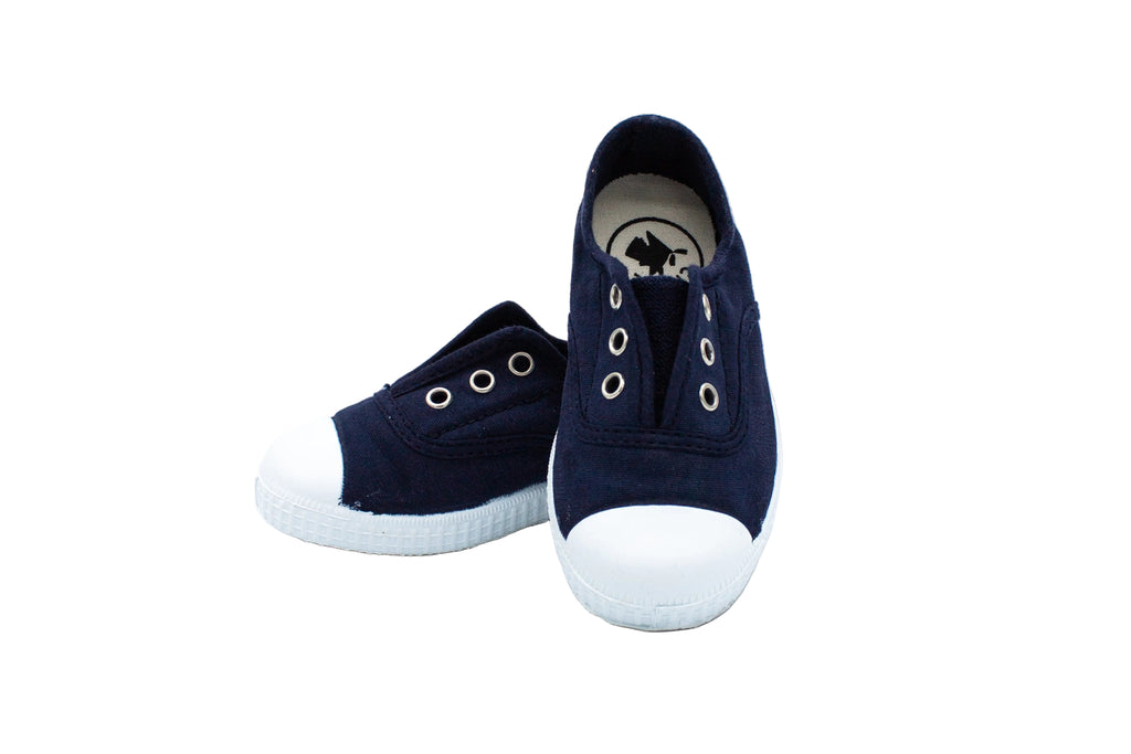 Slip-on Josepe in cotone da bambino blu marino
