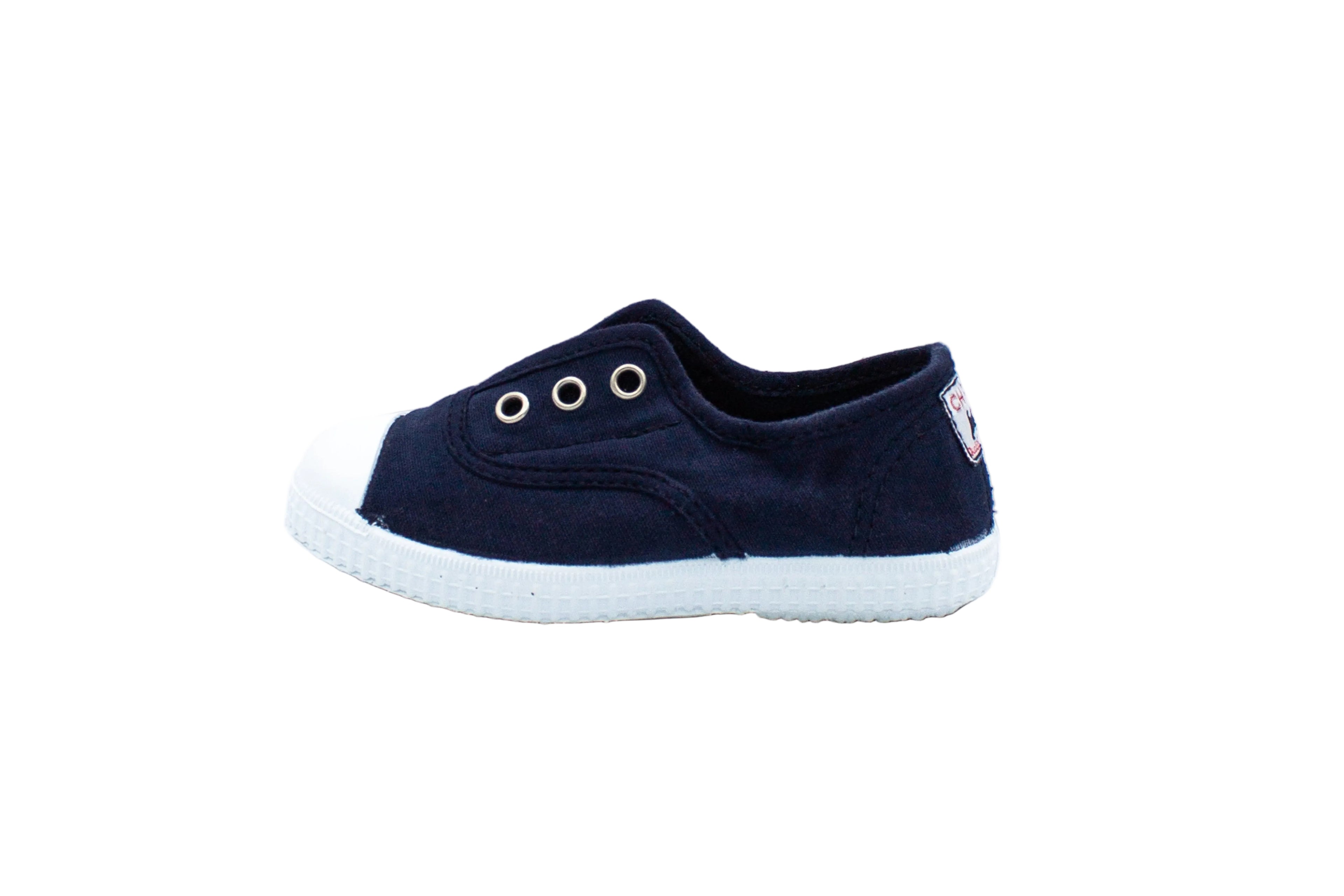 Slip-on Josepe in cotone da bambino blu marino