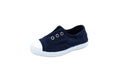 Slip-on Josepe in cotone da bambino blu marino