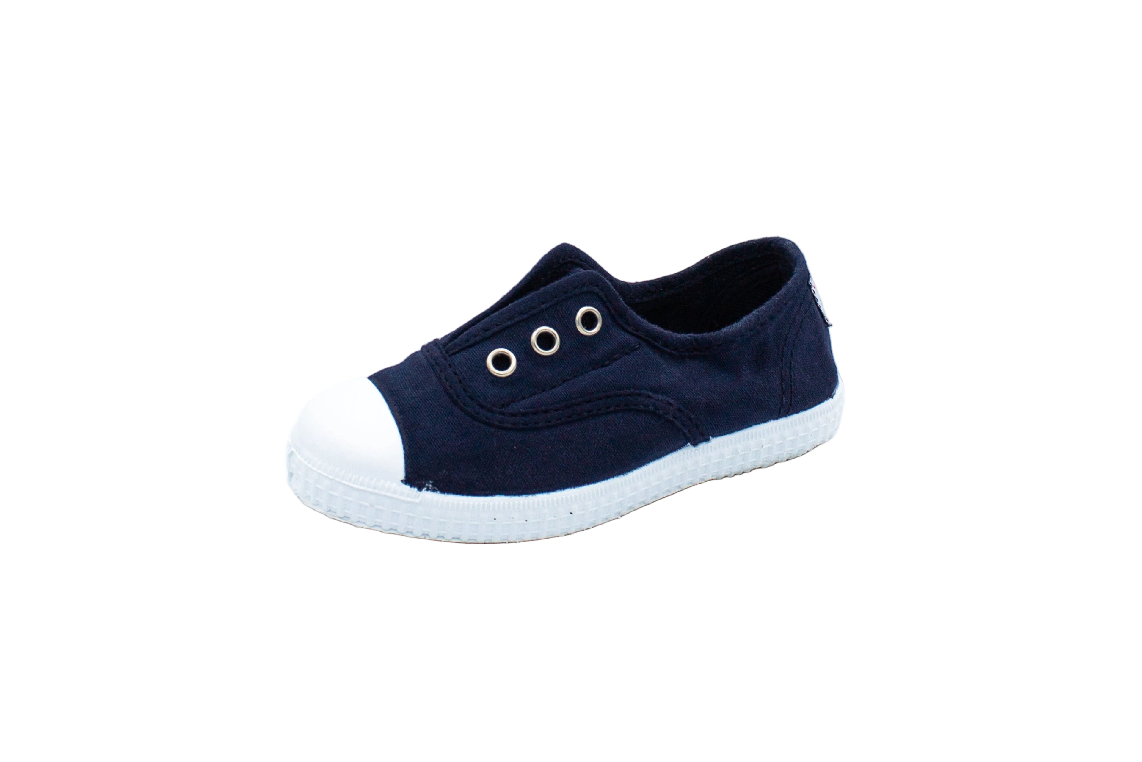 Slip-on Josepe in cotone da bambino blu marino