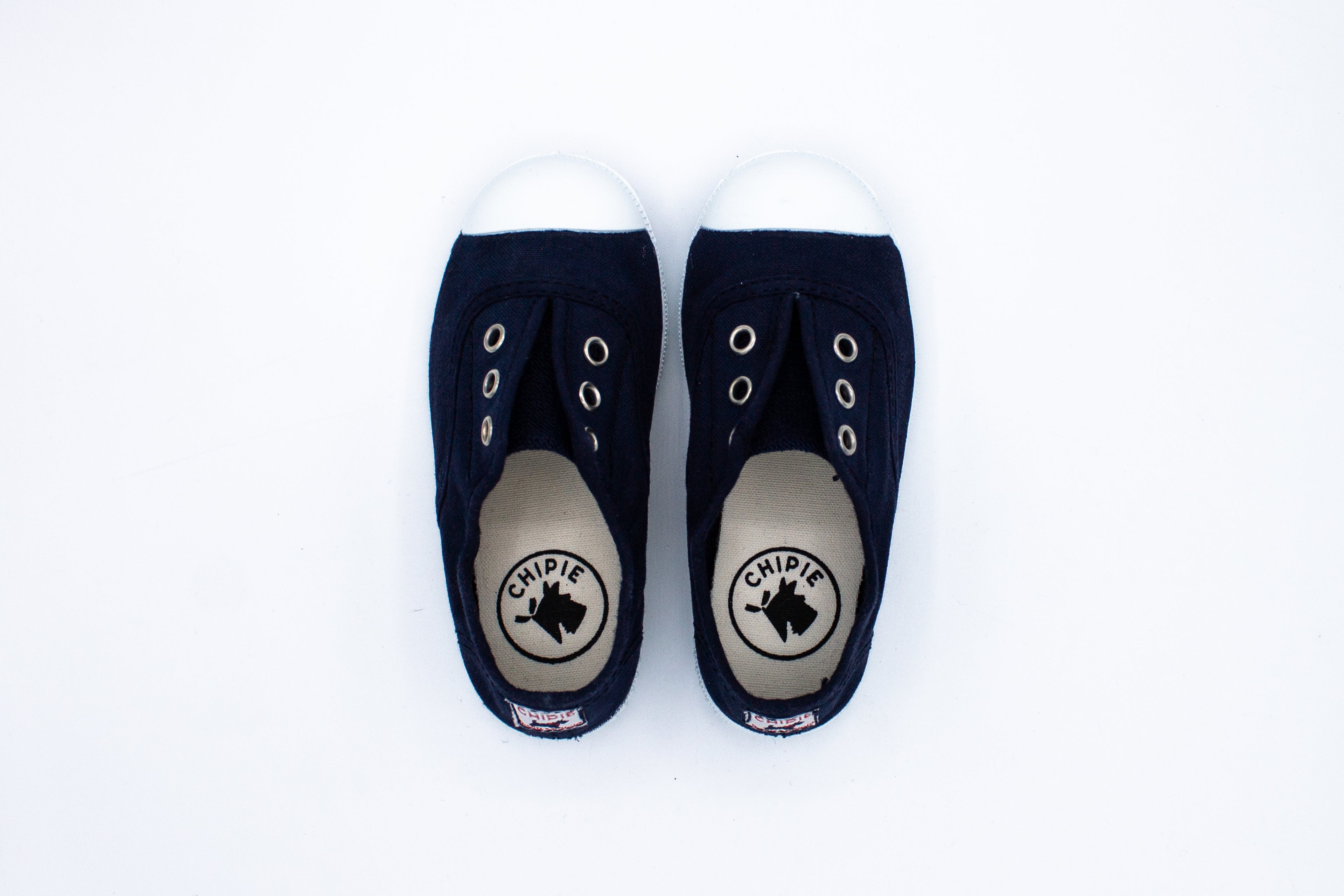 Slip-on Josepe in cotone da bambino blu marino