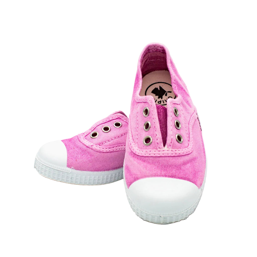 Josepe slip-ons for kids in sky blue cotton