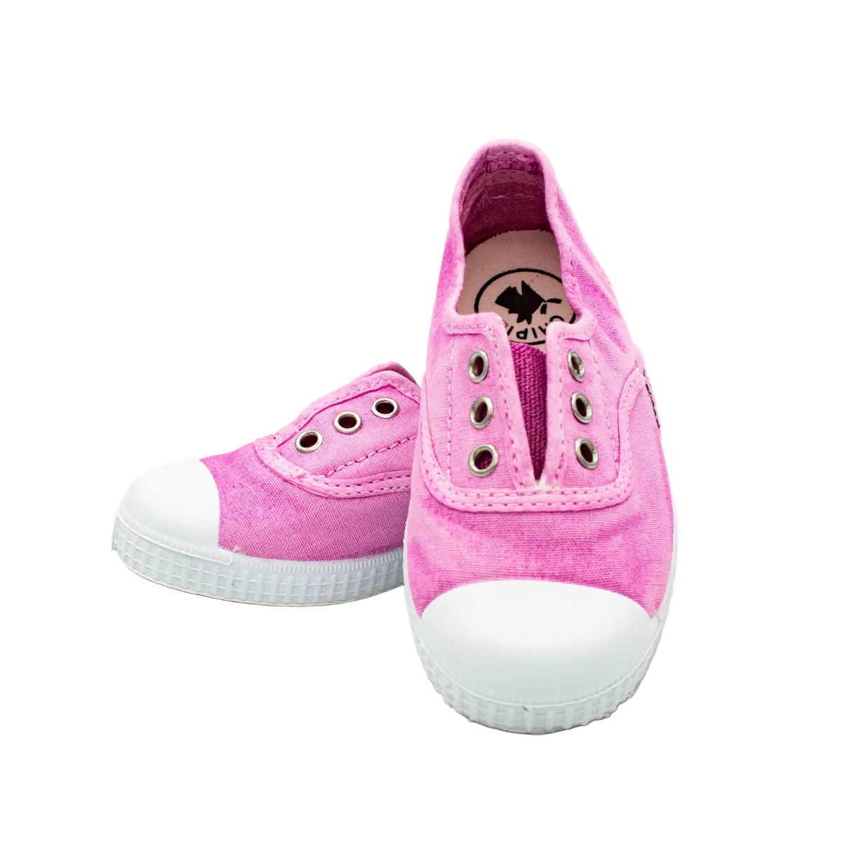 Josepe slip-ons for kids in sky blue cotton