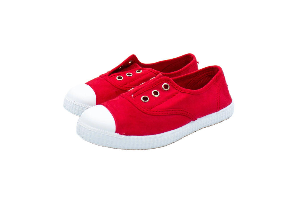 Slip-on Josepe in cotone da bambino rosso
