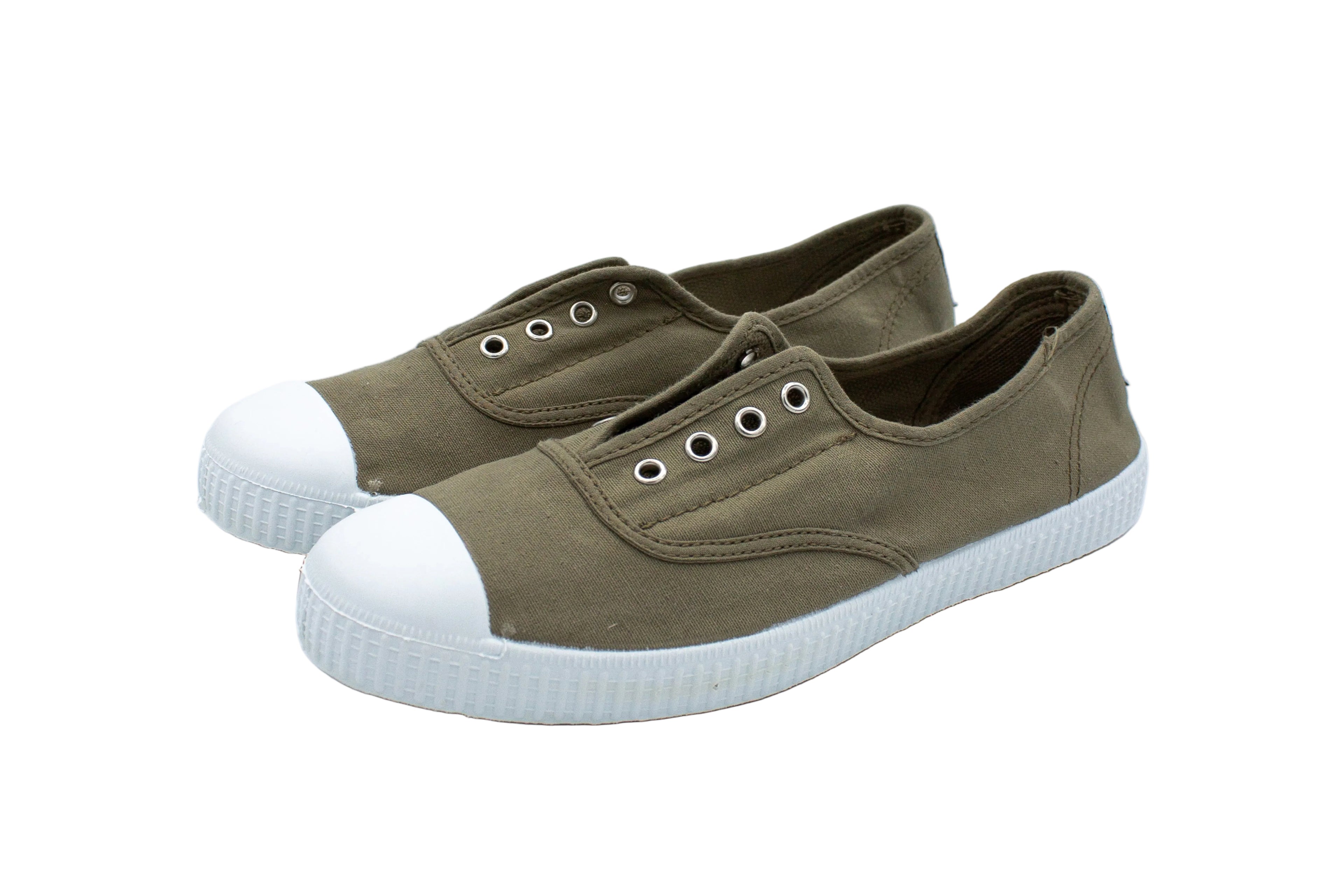Joseph slip-ons in cotton Algue
