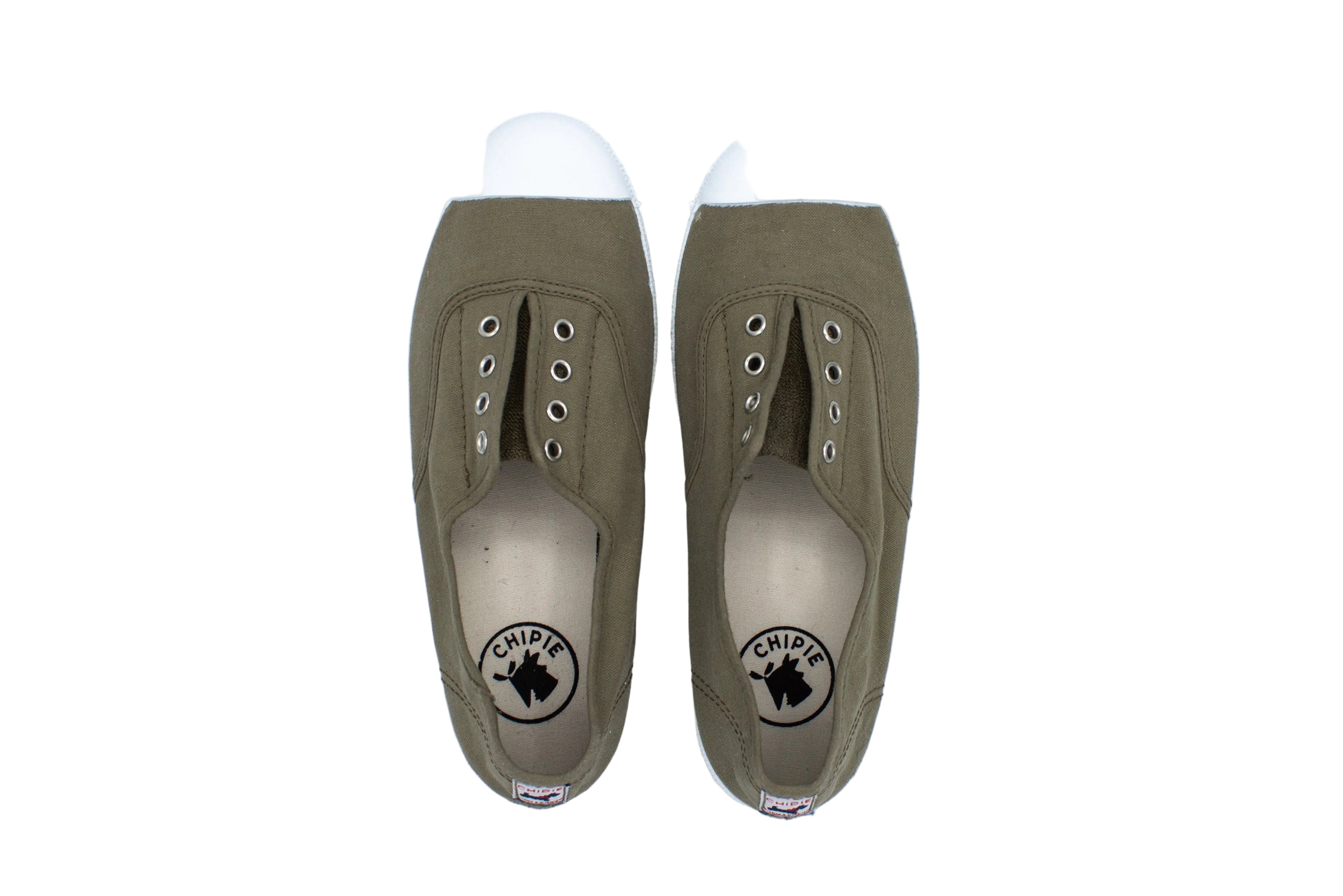 Joseph slip-ons in cotton Algue