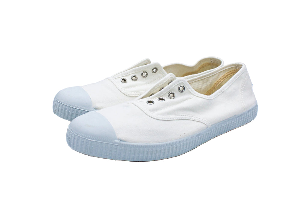 Slip-on Joseph in cotone bianco