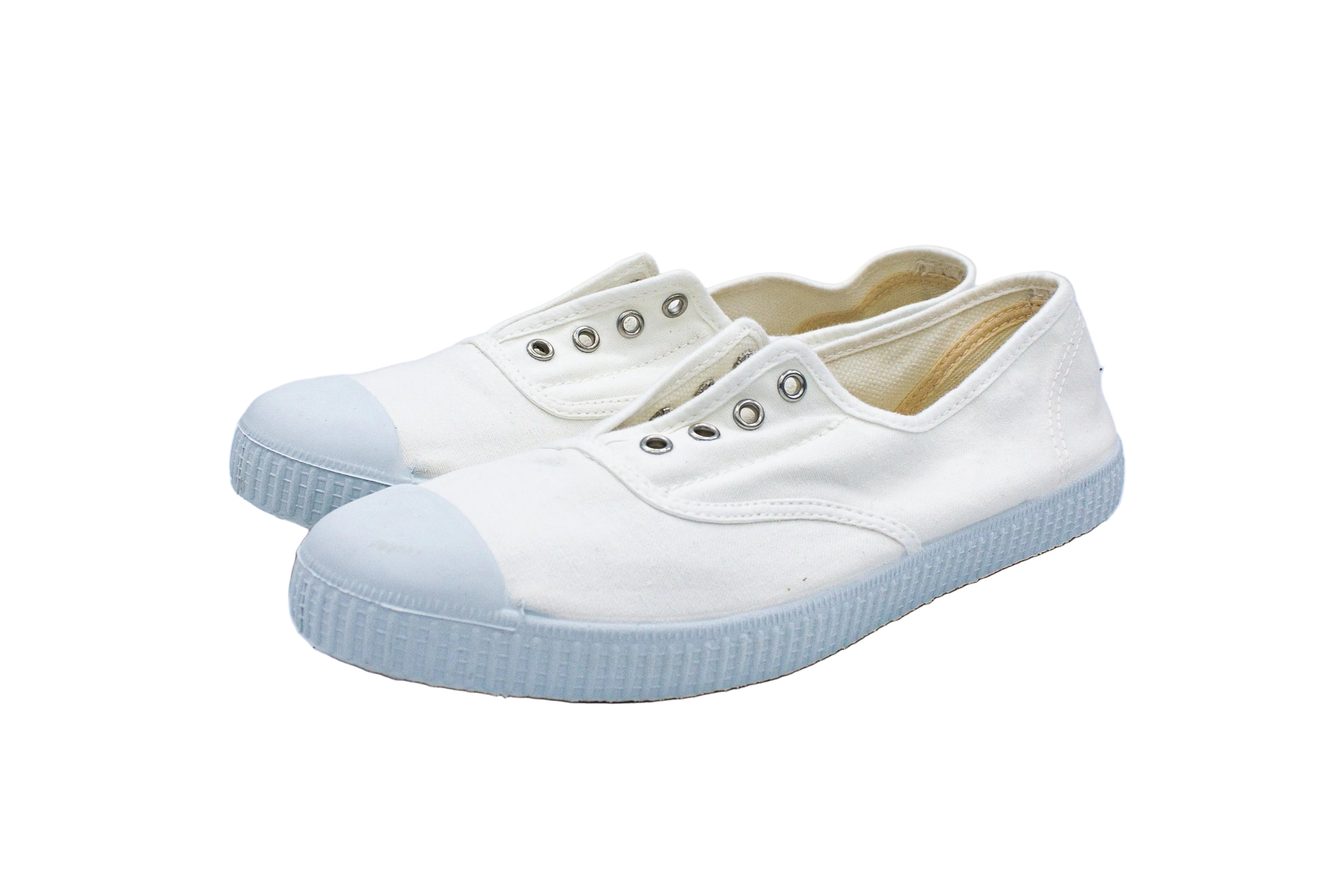 Slip-on Joseph in cotone bianco