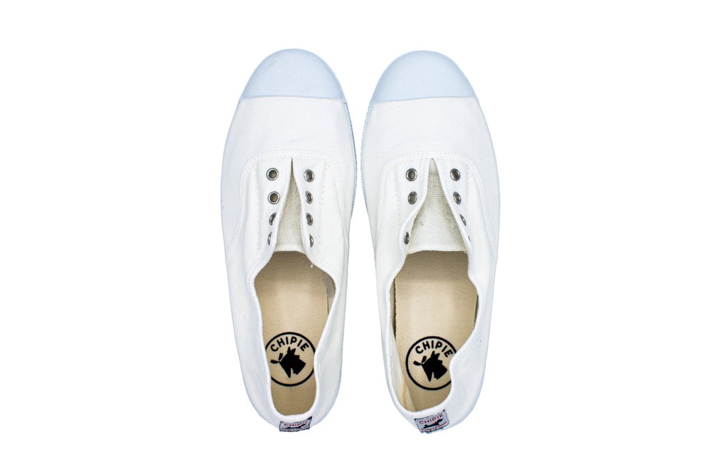 Slip-on Joseph in cotone bianco