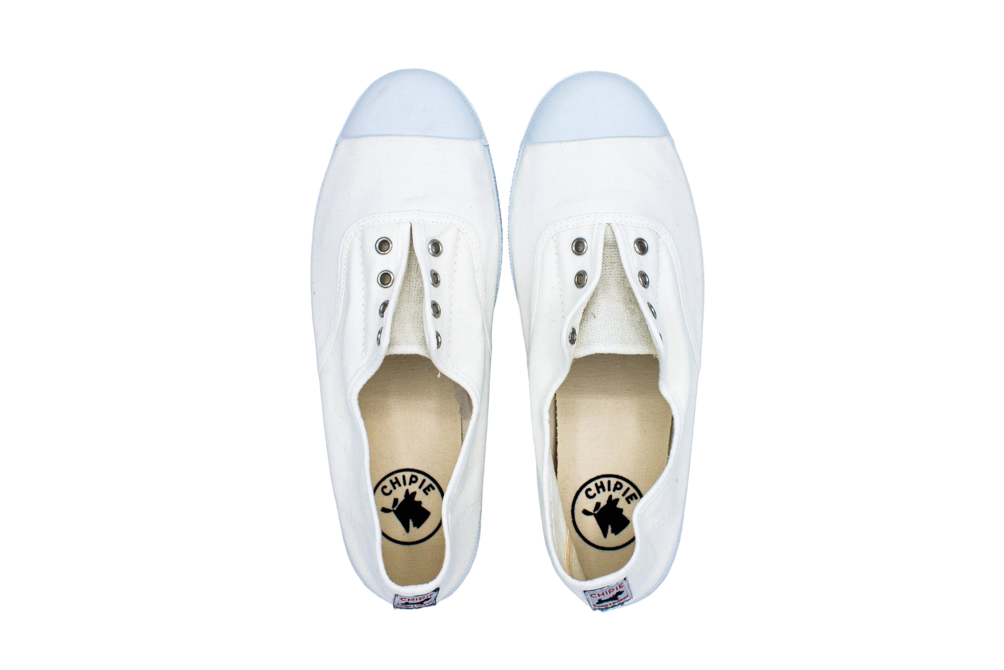 Slip-on Joseph in cotone bianco