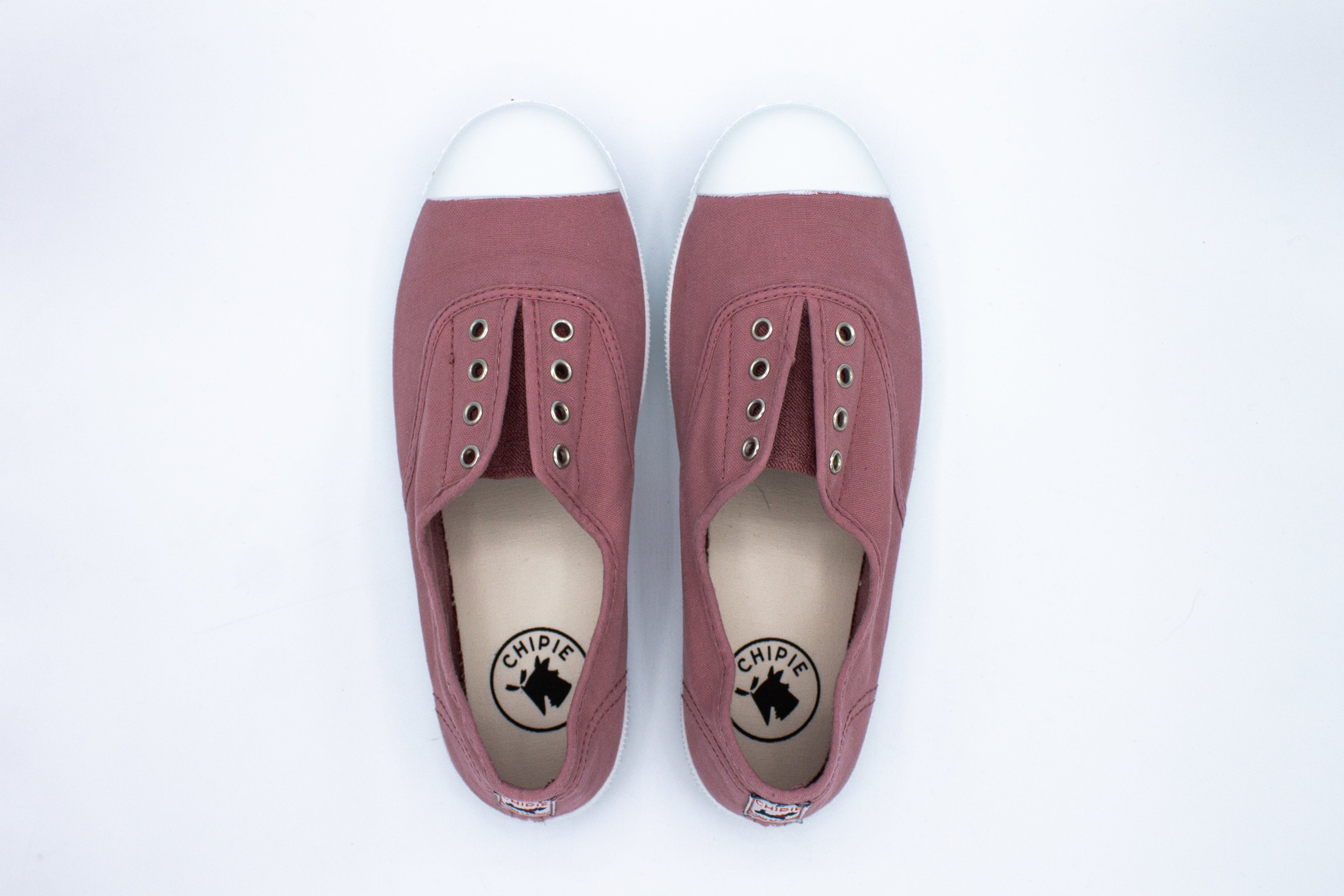 Slip-on Joseph in cotone rosa antico