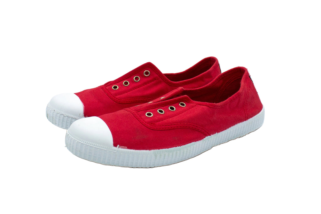 Slip-on Joseph in cotone rosso