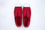 Slip-on Joseph in cotone rosso