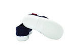 Scarpine asilo con velcro blu