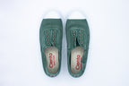 Cotton slip-on sneakers in basil
