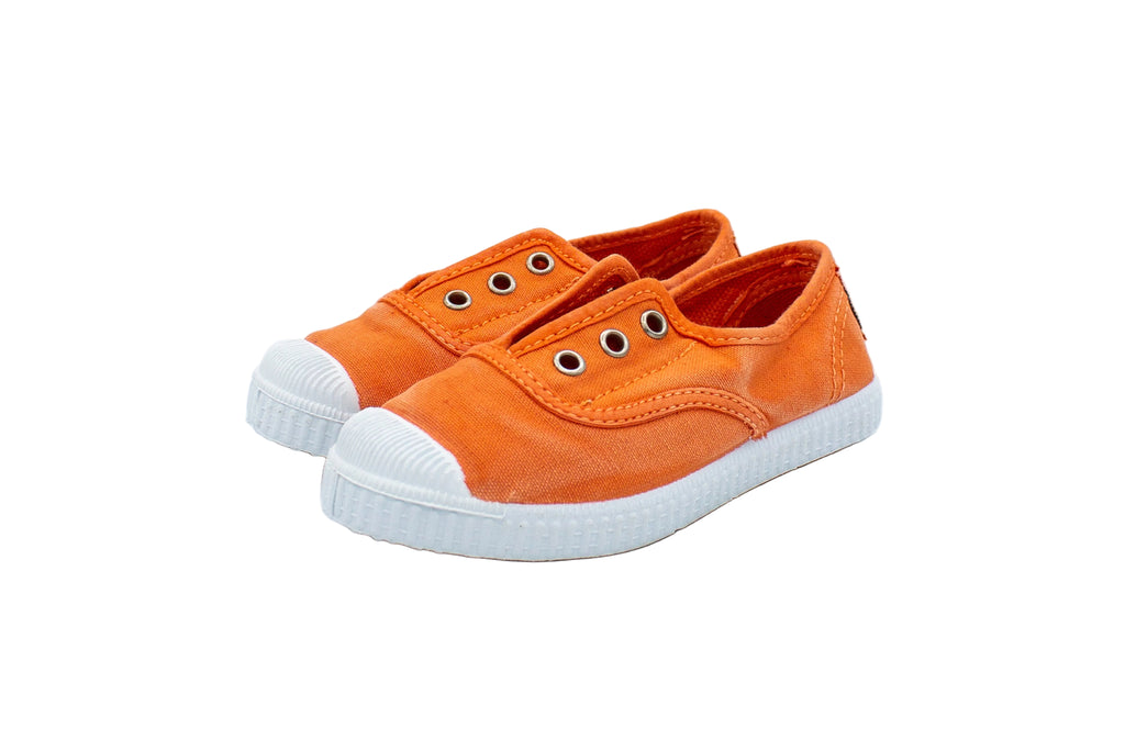 Sneakers slip-on in cotone da bambino mandarin